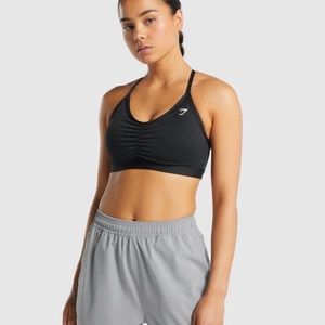 Gymshark ruched sports bra